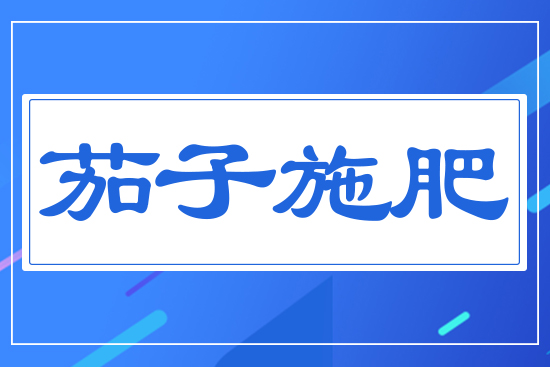 茄子施肥