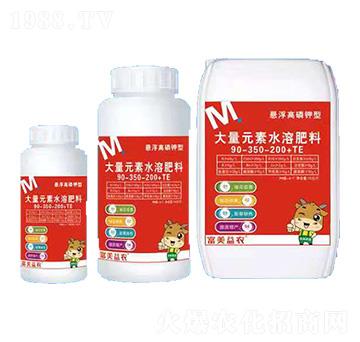 懸浮高磷鉀型有機無機大量元素水溶肥料90-350-200+TE-美科生物