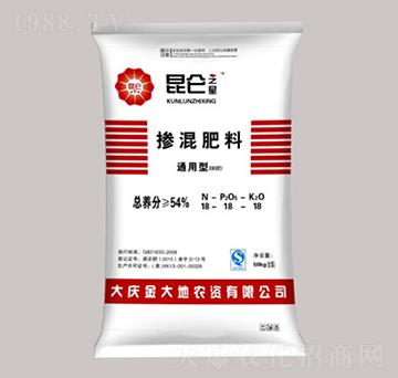 通用型摻混肥料(BB肥)18-18-18-昆侖之美-永利肥業(yè)
