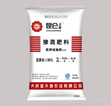 40kg氮鉀追施摻混肥料(BB肥)30-0-5-昆侖之美-永利肥業(yè)