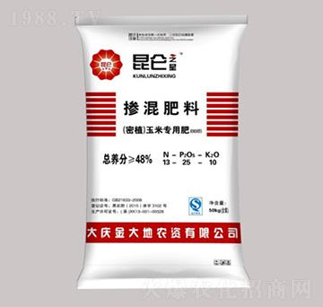 密植玉米專用摻混肥料(BB肥)13-25-10-昆侖之美-永利肥業(yè)