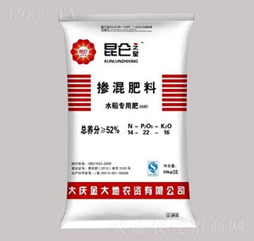水稻專用摻混肥料(BB肥)14-22-16-昆侖之美-永利肥業(yè)