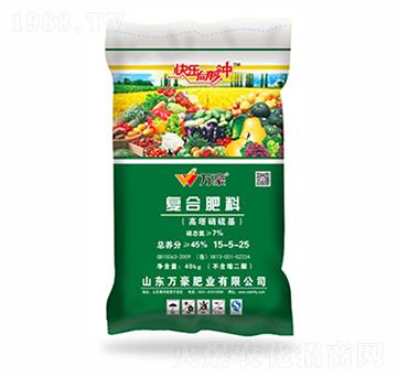 硝硫基復(fù)合肥料15-5-25-萬(wàn)豪