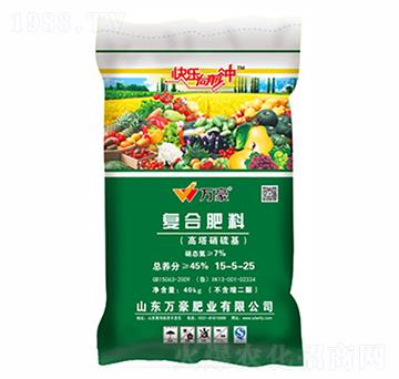 高塔硝硫基復(fù)合肥料15-5-25-萬(wàn)豪