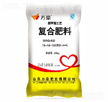 脲甲醛小麥專(zhuān)用復(fù)合肥18-18-18-萬(wàn)豪