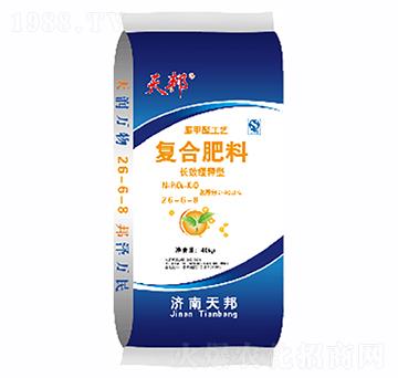 脲甲醛玉米專(zhuān)用復(fù)合肥料26-6-8-天邦-萬(wàn)豪