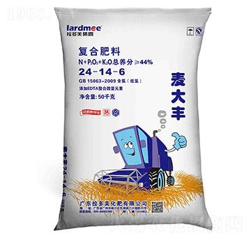 腐植酸鉀型復合肥料24-14-6(50kg)-麥大豐-拉多美化肥