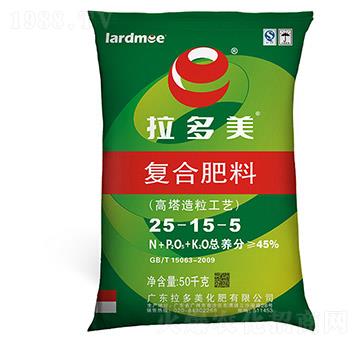 復合肥料25-15-5-E族(50kg)-拉多美化肥