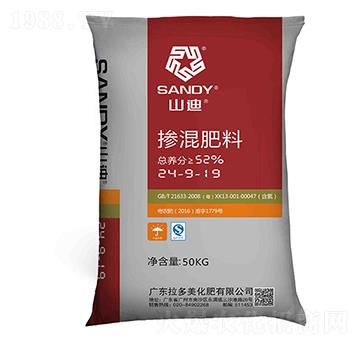 摻混肥料-山迪BB肥24-9-19(50kg)-拉多美化肥