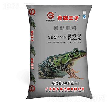 摻混肥料-青蛙王子BB肥19-6-26(50kg)-拉多美化肥